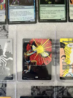 MAGIC THE GATHERING SPIDER-MAN 18 CARD LOT - Mythics, Rares, Commons-Foil & Non - Image 4