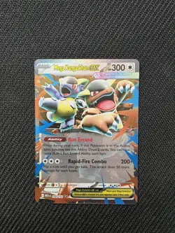 MEGA KANGASKHAN EX - 104/132 - DOUBLE RARE - MEGA EVOLUTIONS - POKEMON CARD - Image 1