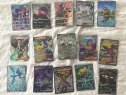 Pokemon TCG 15 Card Korean Lot EX, AR - Image 1