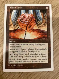 Mana Vault MTG Core Set 5th Edition Regular - Image 1