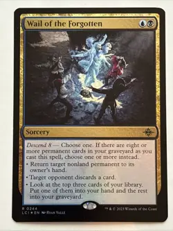 MTG The Lost Caverns of Ixalan Wail of the Forgotten Foil 0244 NM Rare - Image 1