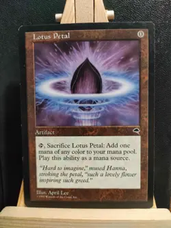 Lotus Petal - Tempest - Common - Excellent/LP (see pics) MTG - Image 1