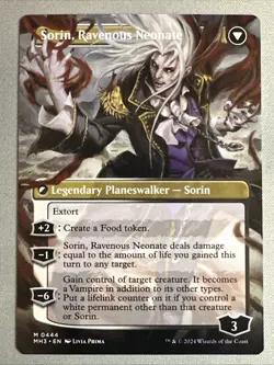 MTG / Sorin of House Markov / MH3 / #444 / Regular (Borderless) / Mythic / NM - Image 2