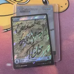 To The Crystal Tower Borderless Foil, MTG Single, FIN 0029 Rare Near Mint - Image 4