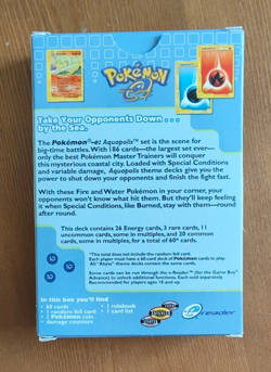 Pokemon Aquapolis Abyss Theme Deck Ninetales Open Box Complete CIB WOTC - Image 2