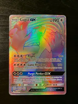 Carte Pokemon : Lugia GX 227/214 Tonnerre Perdu Francaise - Image 1