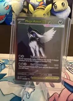 Mega Absol EX 180/132 Mega Evolution SIR - Pack Fresh NM Pokemon Card - Image 2