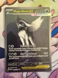 Mega Absol EX 180/132 Mega Evolution SIR - Pack Fresh NM Pokemon Card - Image 3