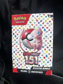 Pokemon Scarlet Violet 151 Booster Bundle 6-Pack, Factory-Sealed - Image 1