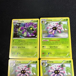 Cradily 4/101 Lileep 3/101 Plasma Blast Pokemon Card Non-Holo 4 - Image 2