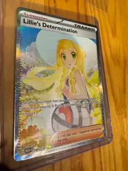 Pokemon TCG Lillie’s Determination Mega Evolution 184/132 SAR English MINT - Image 3
