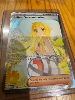 Pokemon TCG Lillie’s Determination Mega Evolution 184/132 SAR English MINT - Image 4