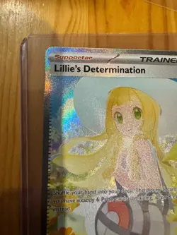 Pokemon TCG Lillie’s Determination Mega Evolution 184/132 SAR English MINT - Image 5
