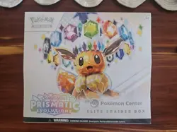 Prismatic Evolutions Pokemon Center Elite Trainer Box - PC ETB Sealed - Image 1