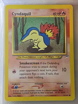 Cyndaquil, Pokemon Common Neo Destiny 061/105 MP - Image 1