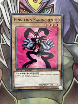 DEM5-DE003 Dark Rabbit GERMAN Speed Duel Unl Edition NM Yugioh Card - Image 1