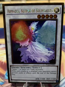 Armades, Keeper of Boundaries PGL2-EN043 Premium Gold-Unlimited Edition - Image 1