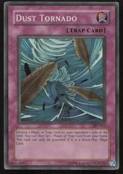 Yu-Gi-Oh TCG Pharaoh's Servant #PSV-011 Dust Tornado Super Rare - Image 1