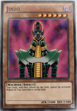YUGIOH - Jinzo - LDK2-ENJ10 - Unlimited Ed - Common -NM/M - Image 1