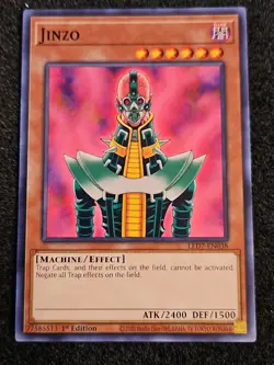 NM Jinzo - LED7-EN038 - Common 1st Edition yugioh - Image 1