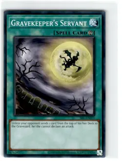 Yu-Gi-Oh! Gravekeeper's Servant Common SRL-EN031 Lightly Played Unlimited - Image 1