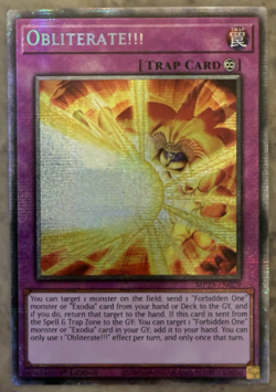 Yugioh - Obliterate!!! - MP25-EN029 - Starlight Rare - NM/M - Image 1