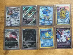Pokemon Card Lot RARE - Pikachu Promo, Mewtwo, Magikarp, Lucario - Image 1