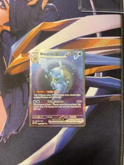 Pokemon TCG Blastoise EX 200/165 Scarlet Violet 151 SAR Holo Card NM - Image 1