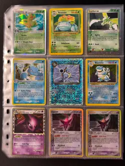 Lot of 90 ALL HOLO Vintage Pokemon Card Binder Collection - Image 2