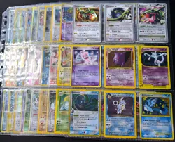 Lot of 90 ALL HOLO Vintage Pokemon Card Binder Collection - Image 1