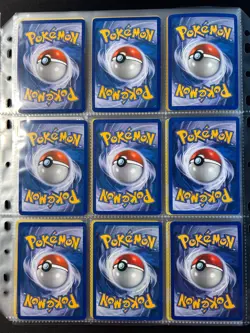 Lot of 90 ALL HOLO Vintage Pokemon Card Binder Collection - Image 5