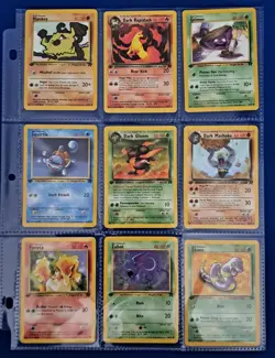 Pokemon TCG Team Rocket 1st Edition 31 Card Lot, no dupes - Image 4