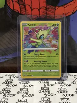 Celebi 009/185 Swsh04: Vivid Voltage Holo Amazing Rare Pokemon Card NM - Image 1