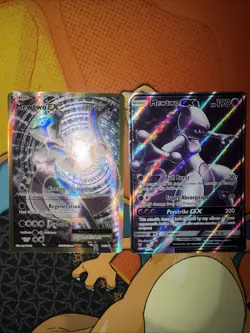 Pokemon Evolutions Mewtwo-EX Holo Full Art Ultra Rare Card 103/108 - Image 1