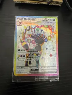 Terastal Festival Umbreon EX 143/SV-P Korean Pokemon Card Sealed Promo Pack - Image 1