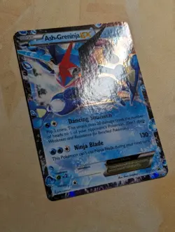 Pokemon TCG Ash-Greninja EX XY Black Star Promo XY133 Holo Card TCG Regular Size - Image 4