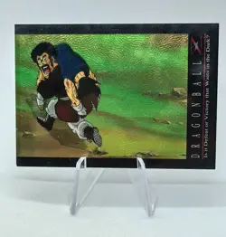 Carte Dragon Ball Z DBZ Trading Cards Chromium 86 Amada Satan Vegeta Prism Foil - Image 1