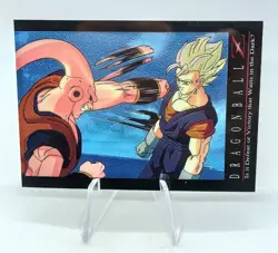 Carte Dragon Ball Z DBZ Trading Cards Chromium 31 Amada 1995 Vegeta Boo 3D Foil - Image 1