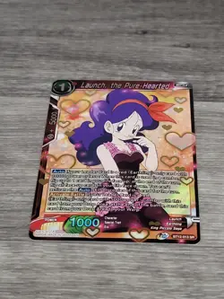DBZ Dragonball Launch The Pure-Hearted BT12-013 SR Card Dragon Ball NM Mint Holo - Image 3