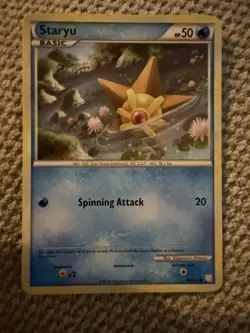 Staryu 84/123 Heart Gold & Soul Silver Pokemon Card - Image 1