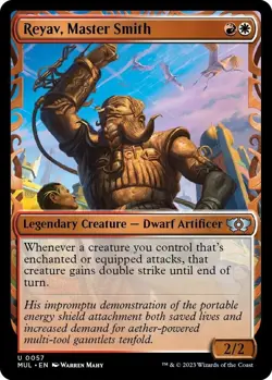 Reyav, Master Smith 57 (Foil) NM - March of the Machine MTG - Image 1