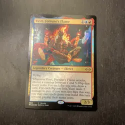 MTG STARTER COMMANDER DECK - Yusri, Fortune’s Flame - U/R Coin Flip - Image 1