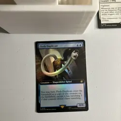 Flesh Duplicate (Extended Art) Universes Beyond: Doctor Who Foil - Image 1