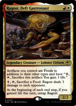 Ragost, Deft Gastronaut R Edge of Eternities 224 NM - Image 1