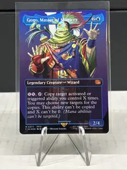 Gogo, Master of Mimicry (377) [Borderless Foil] (NM) - MTG - Final Fantasy (ENG) - Image 1