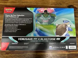 New Sealed Pokemon Venusaur ex & Blastoise ex Premium Collection Box - Image 2