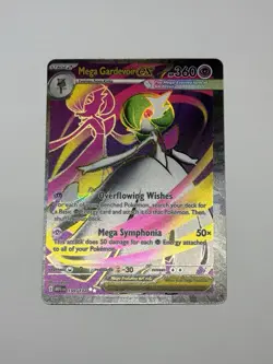 Pokemon TCG Mega Gardevoir EX Ultra Rare 159/132 Mega Evolution MISCUT ERROR MT - Image 1
