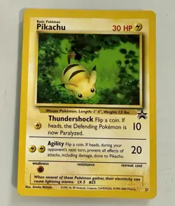 Pokemon TCG Pikachu Pikachu World Collection 27 Regular Promo Promo - Image 1