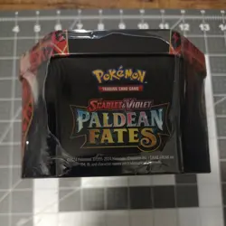 Pokemon TCG Scarlet & Violet Paldean Fates Shiny Charizard ex Tin New Sealed - Image 4