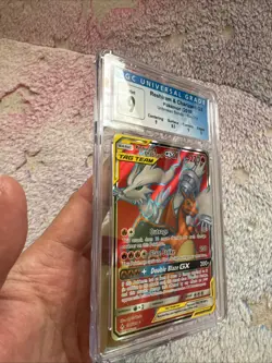 Pokemon 2019 Reshiram & Charizard GX Unbroken Bonds 194/214 PSA 9 Mint - Image 3